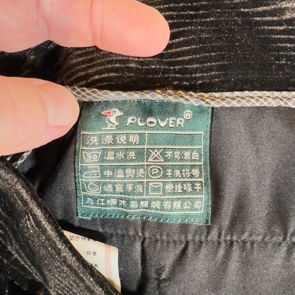 Plover Corduroy Pant Woman's ~35" Waist ~27" L Rich Chocolate Brown Wide Wale - Picture 2 of 11